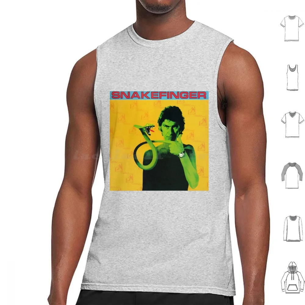 Snakefinger ( 1979 ) Tank Tops Vest Sleeveless Snakefinger The Residents 80S 70S Synthpop Synthwave Synth Synthesized Avant