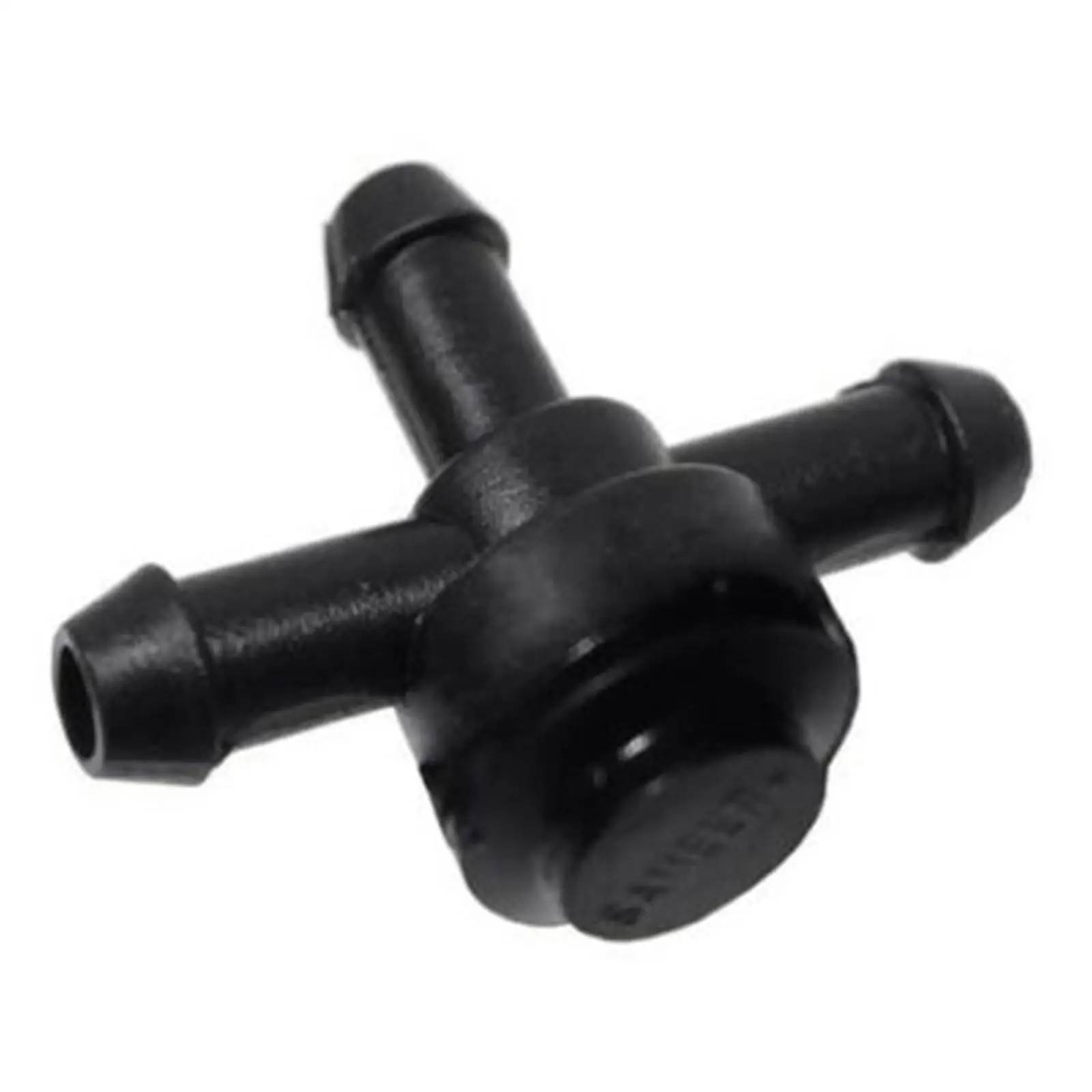 3 Way T Shaped Windshield Washer Valve Black Plastic Replacement for Volvo C30 C70 S40 S60 S70 S80 V50 V70 XC60 XC70 XC90