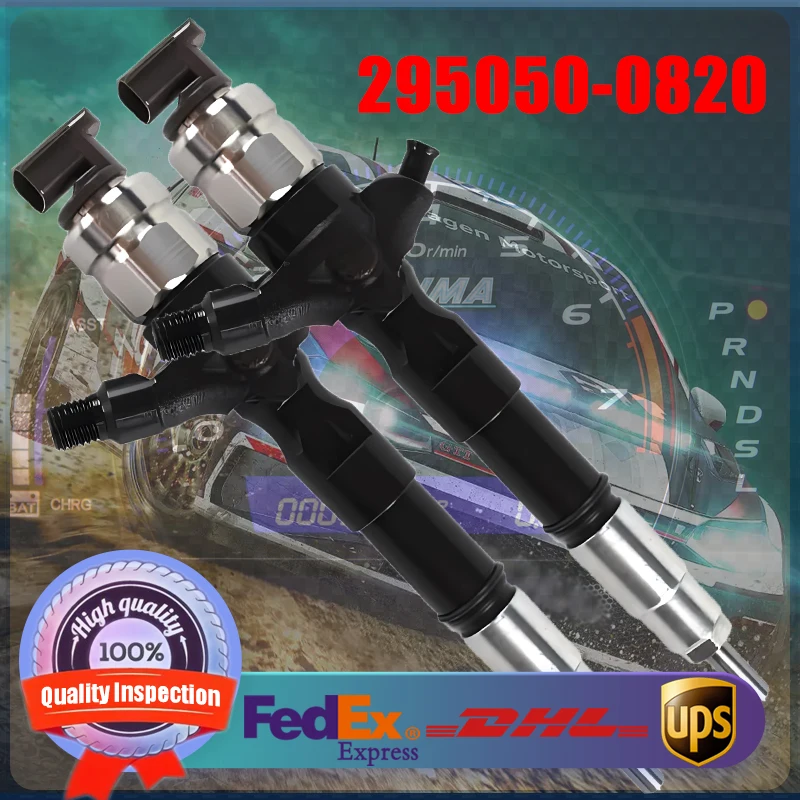 

295050-0070 295050-0820 23670-30380 23670-39385 Common Rail Fuel Injector for Toyota Hiace Dyna 1KD-FTV D-4D Engine