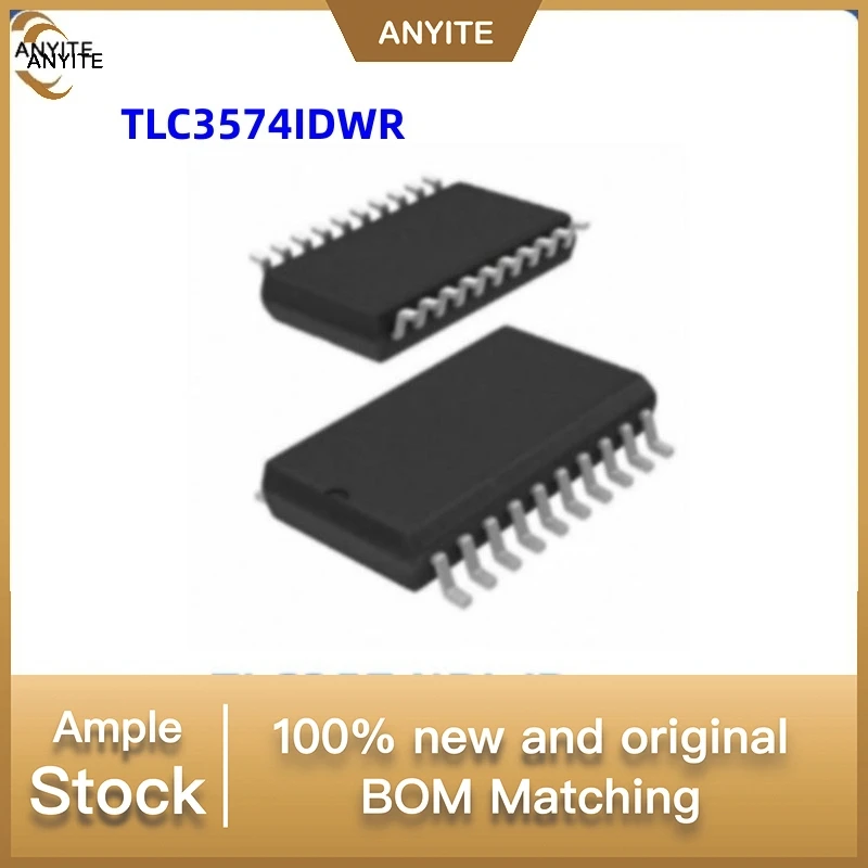 NeW 5Pcs/Lot  TLC3574IDW TLC3574IDWR TLC3574I  SOIC20
