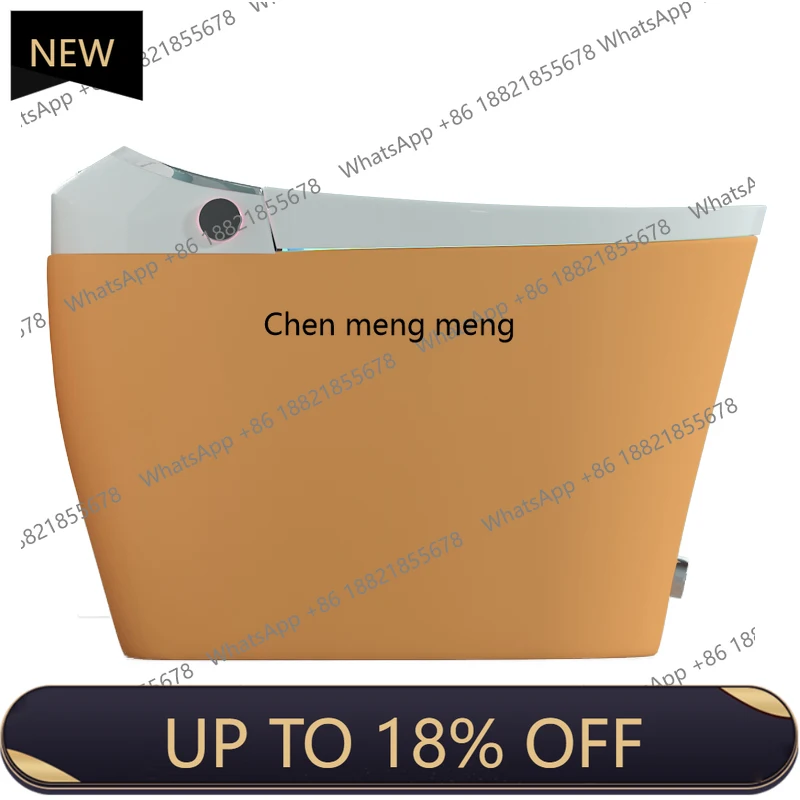 

Z189 Color automatic flip smart toilet household integrated green rinse drying toilet siphon