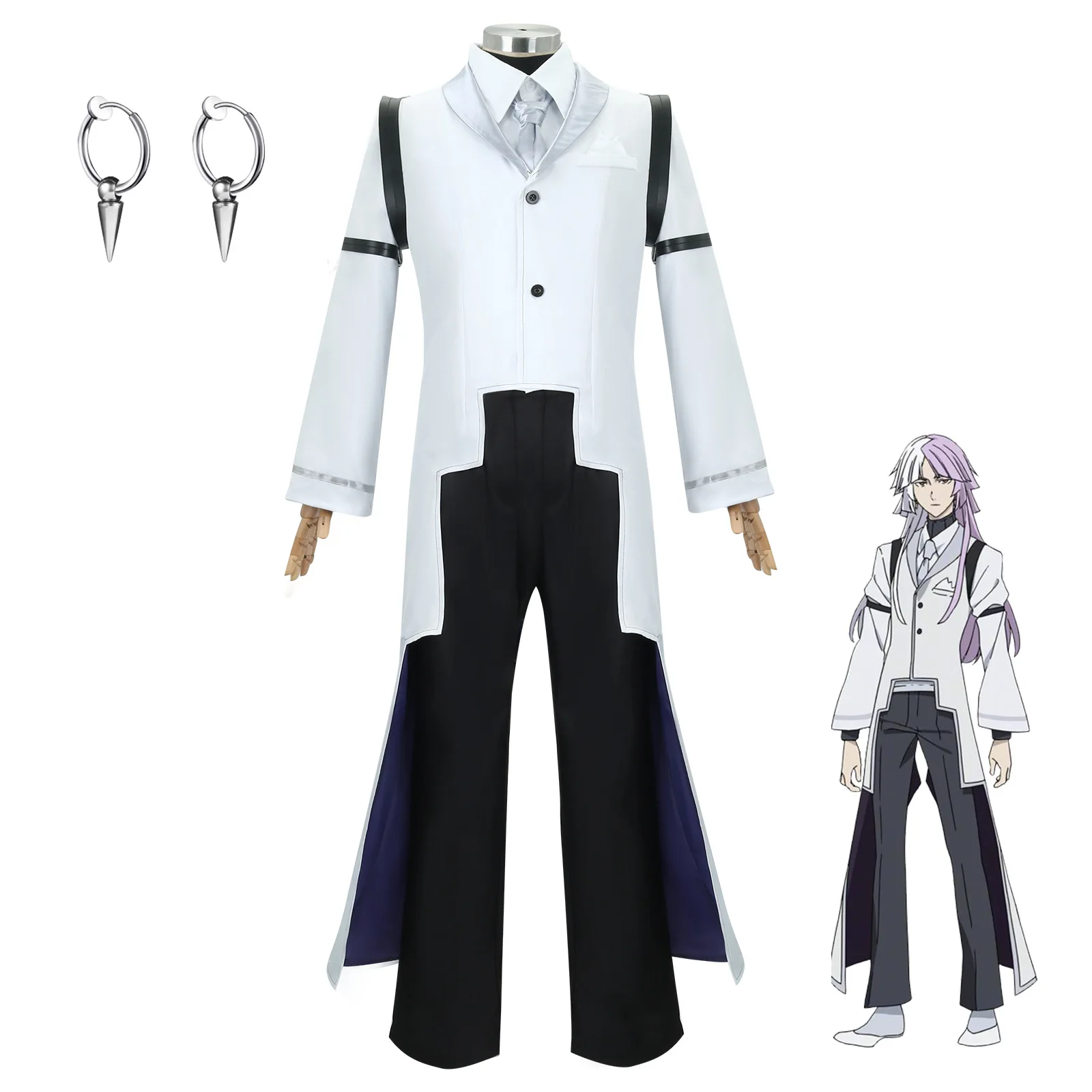 

Wenhao Wild Dog 4cos Season 4 Dazaiji Nakahara Nakaya Gogol Sigma Cosplay