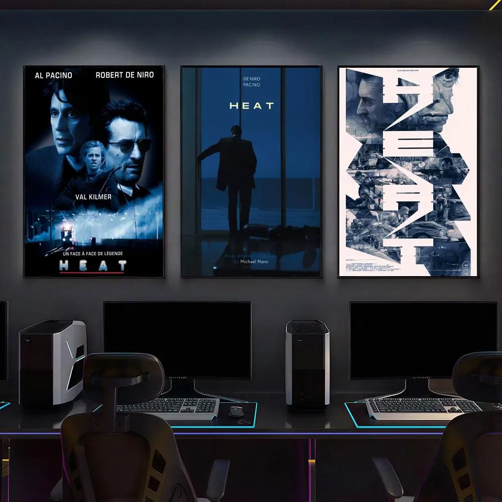 Classic Movie Heat Poster Versatile HD Waterproof Wall Art Self-Adhesive Decor For Any Space Ideal Gift