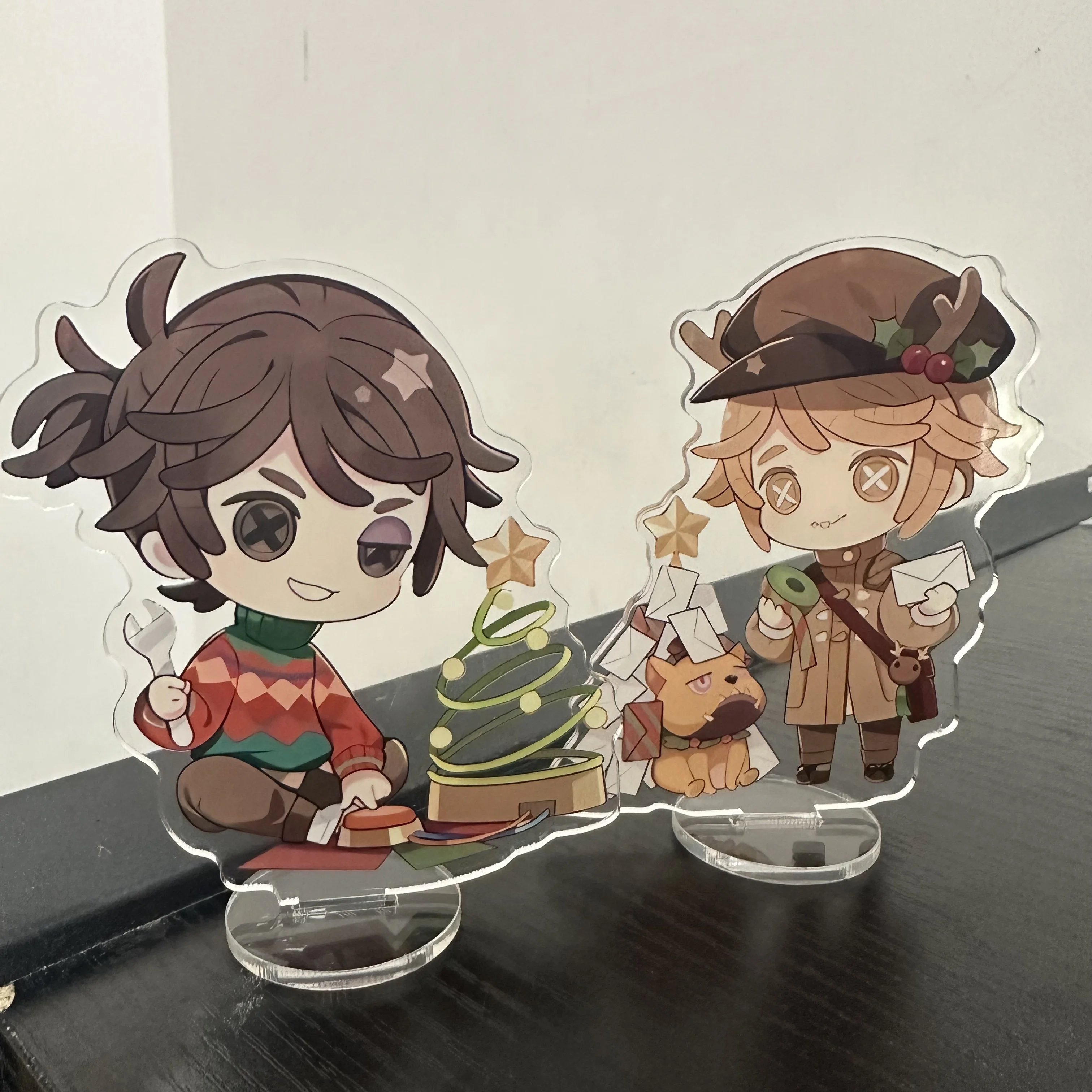 Game Identity Ⅴ Figures Joseph Desaulniers Luca Balsa Victor Grantz Cosplay Acrylic Stand Model Plate Desk Decor Standing Sign