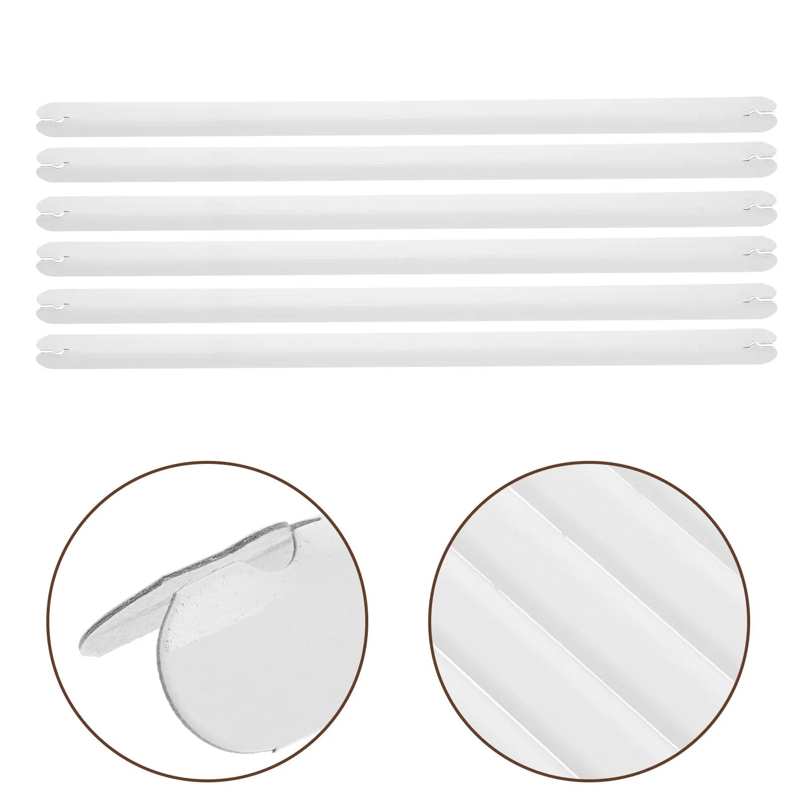 

100Pcs Trouser Guards Paper Hanger Strips Non-Slip Protection Versatile Closet Organizer Garment Display Hanger Grippers