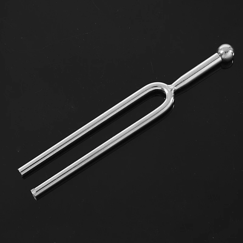 2 Pcs Parts: 1Pcs C523 Instrument Tuner Metal Tuning Fork & 1 Pcs Electric Guitar Toggle Switch 3 Way Pickup Selector