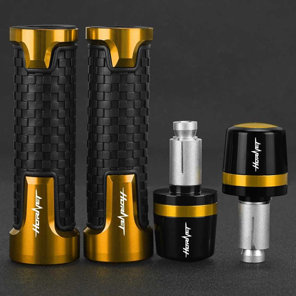 

For Honda CB600 CB900F CB 600 900F CB900 F HORNET 250 Motorcycle accessories 7/8" 22MM Handlebar Grips Handle Bar Cap End Plugs