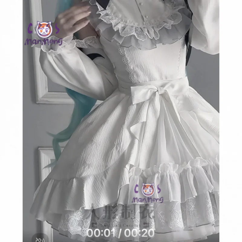 

Anime miku Cosplay Costume Classical dolls Dress Woman Girl Halloween Christmas Party Lolita Miku New Dress