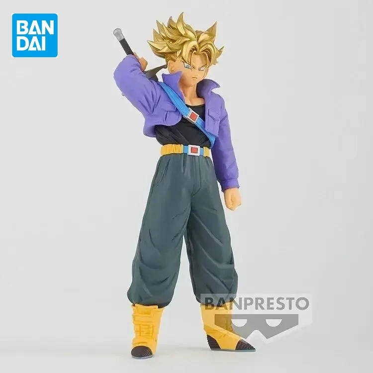 

In Stock Original Banpresto Anime Dragon Ball Z Auckland Blood of Saiyans SSJ Trunks PVC Anime Figure Model Toy Collection Gifts