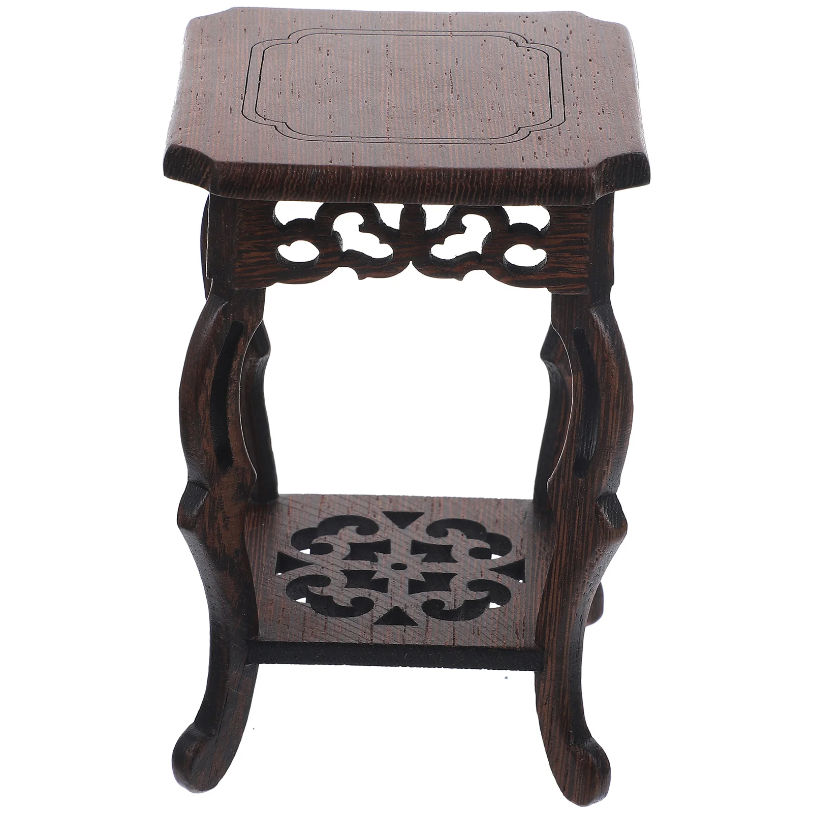 Wooden Plant Stand Holder Flower Pot Base Plant Stand Flower Pot Rack For Garden Patio Craft Ornament Base Basin