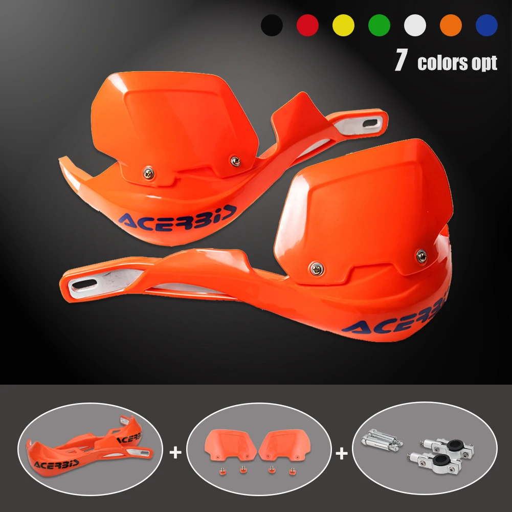 Protectores de mano para motocicleta de 22MM y 28MM, Protector de mango, protección de manillar para KTM, HONDA, todoterreno, ATV, Quad Pit Dirt Bike