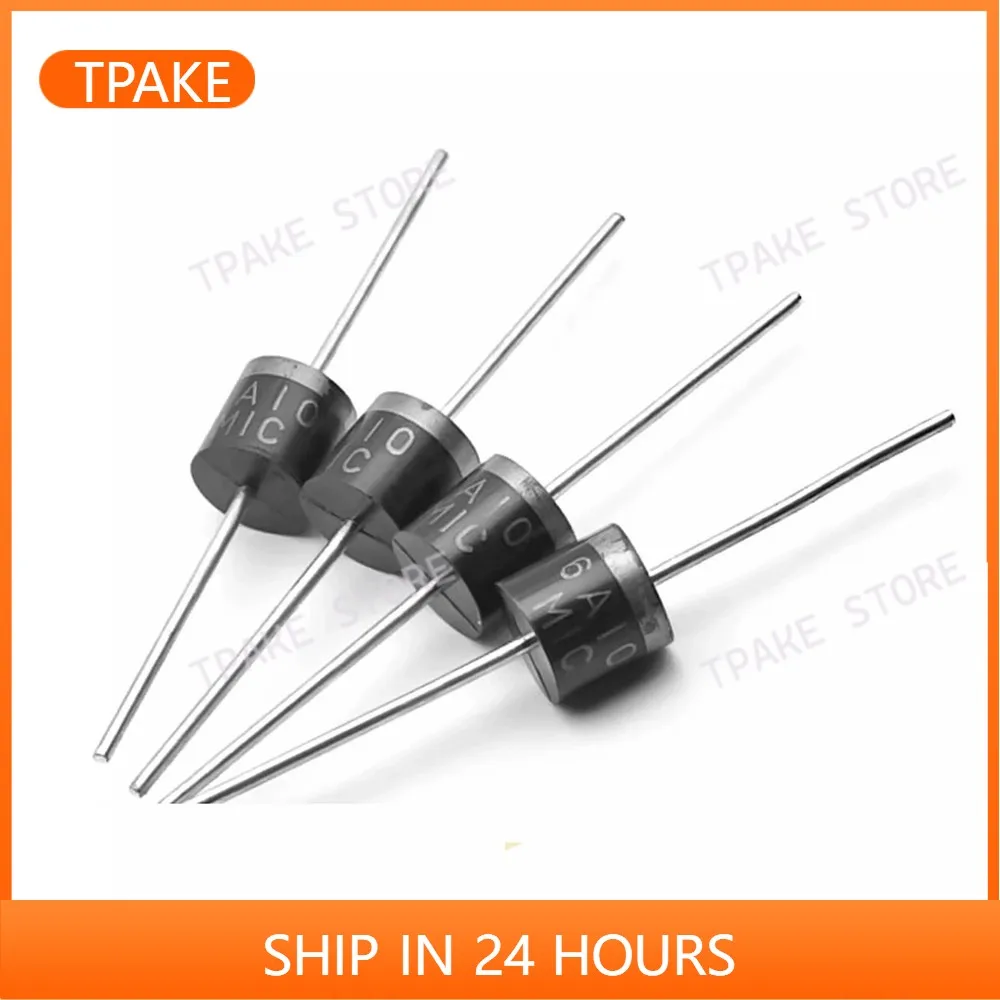 20PCS R-6 6A10 10A10 20A10 30A10 10A20 Rectifier Diode 6A 10A 20A 30A 1000V 2000V