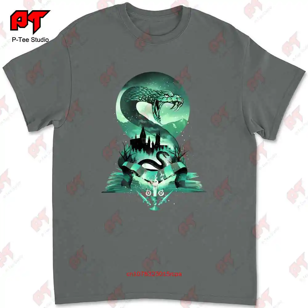 House Of Slytherin Viper T-shirt TGFT image 5