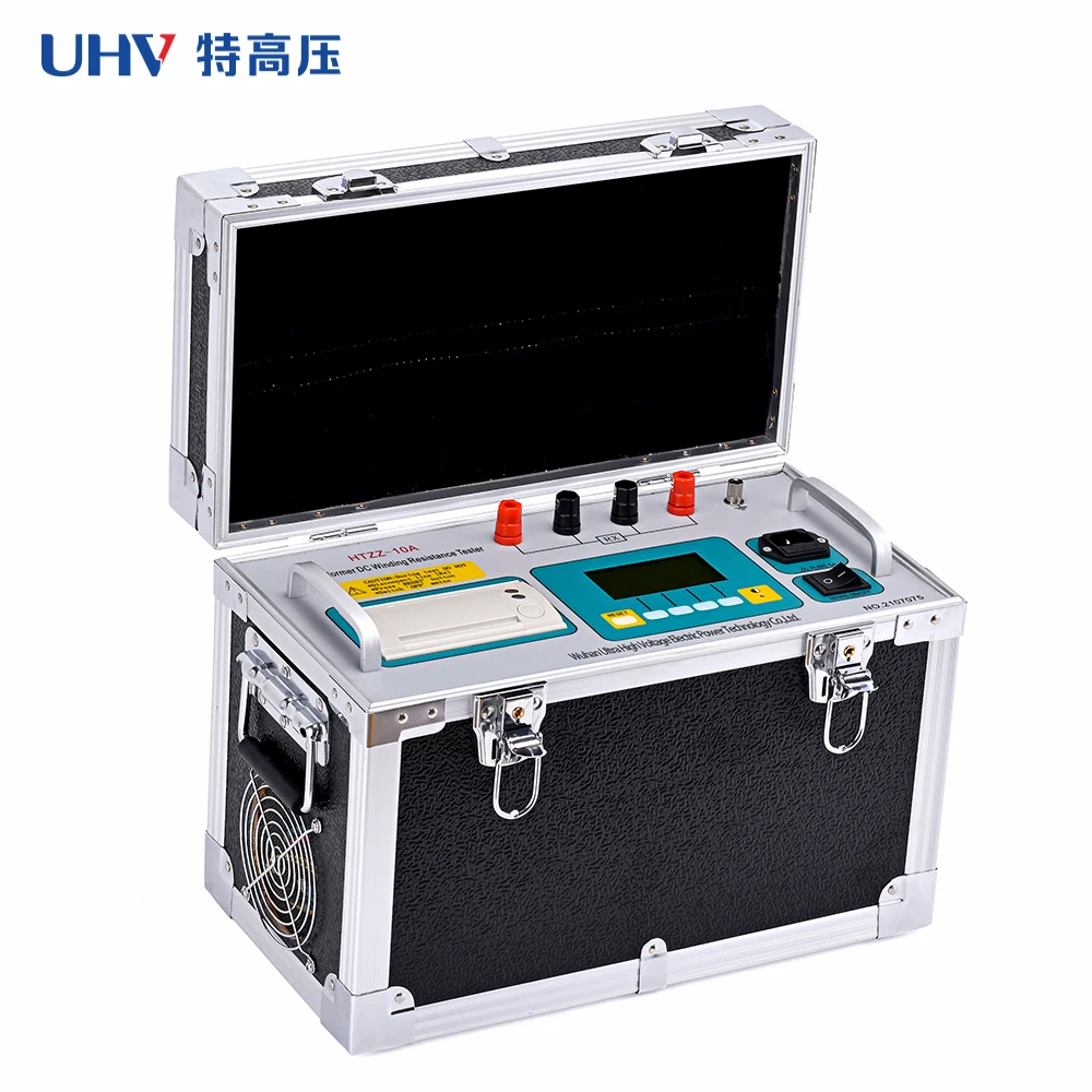 

HTZZ-10A DC Resistance Tester Winding Resistance Meter Transformer DC Resistance Tester