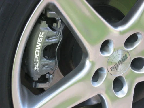 

For 8pcs MG X Power XPower Brake Caliper Calliper Decals F TF ZR ZS ZT ZT-T SV ALL OPTION Car Styling