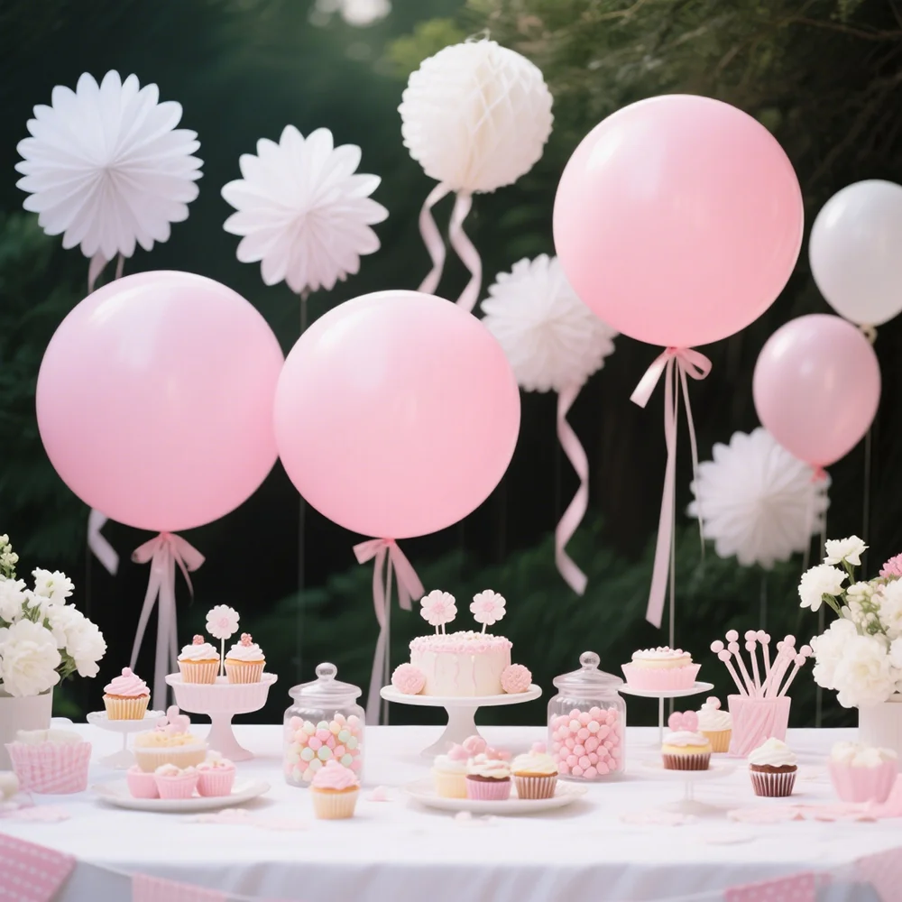 

2/5pcs 18/36inch Multi Color Festival Decoration Birthday Party Gender Revealing Celebration Decoration Baby Shower Globos