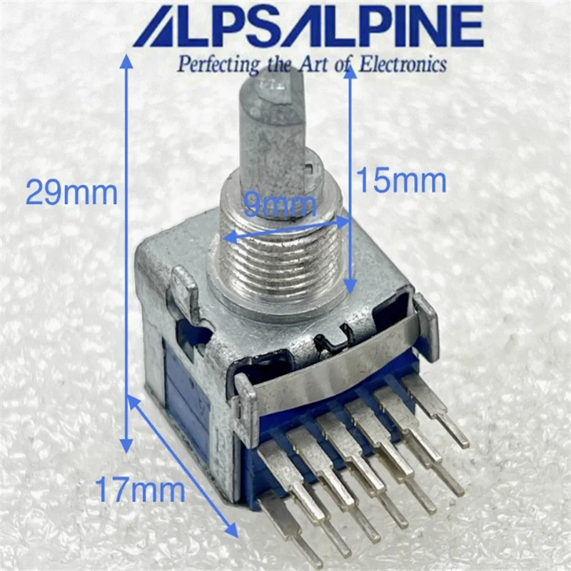 1 PCS ALPS Alps SRBU type band switch dual, 2-pole, 5-speed half shaft length 15mm