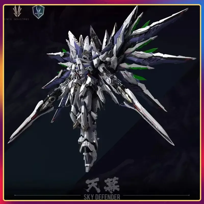 재고 있음 EINTA INDUSTRIES SKY DEFENDER 레벨-얼티밋 NPCM-017 1/72 조립형 모델 메카 모델 PVC 장난감 대형 메카 정품