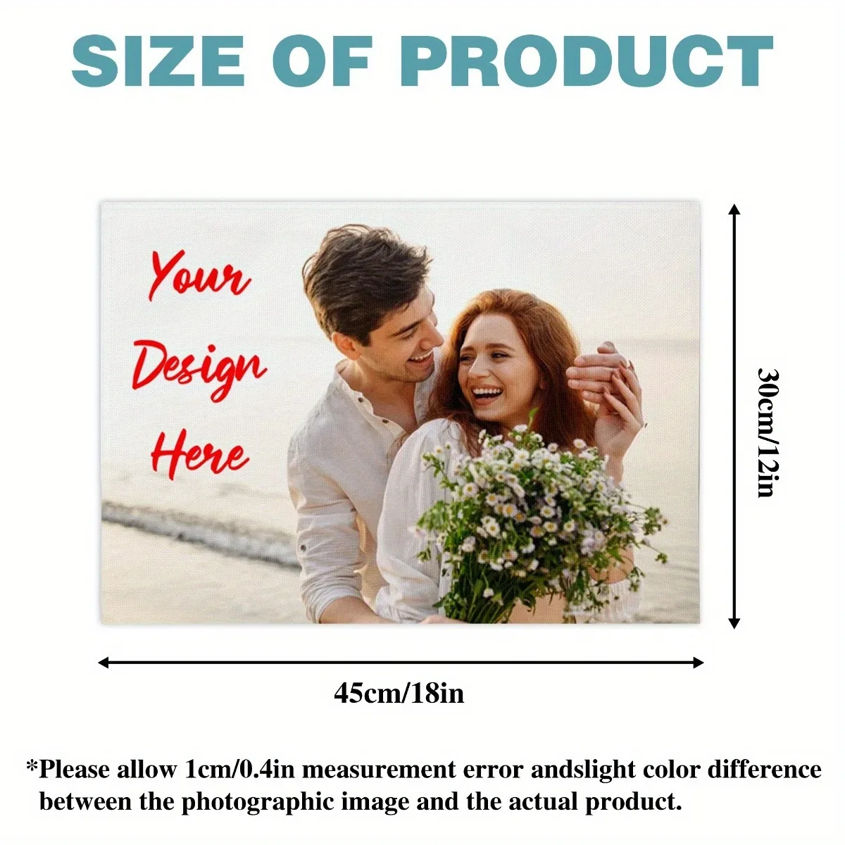 Custom Logo/Text/Pattern Placemats, Personalized Photo Placemats, Western-Style Placemats, Premium Custom Photo Placemats