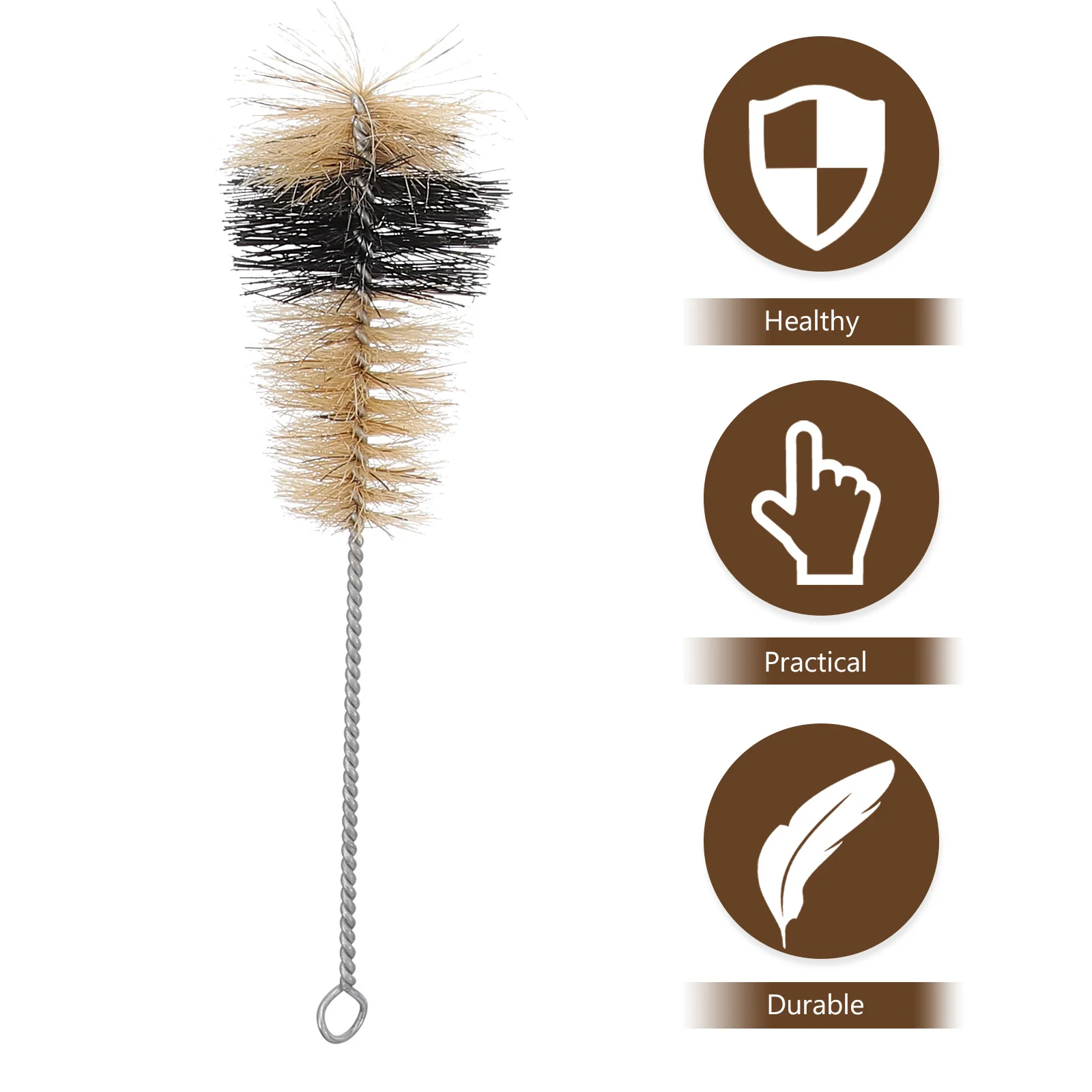 

5Pcs Laboratory Flask Brush Durable Experimental Cleaner Brush Practical Flask Cleaning Brushes High Performance
