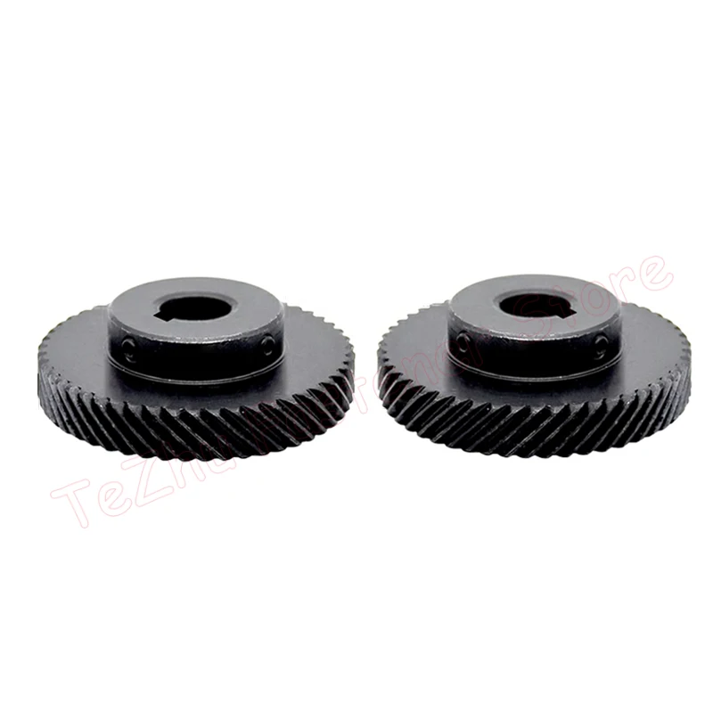 1pc 1M 52 Teeth Helical Gear 45 Degree 1 Module 52T Staggered Gear Left/Right Hand Steel Gear Keyway Bore 14 15 17 18 19 20-25mm