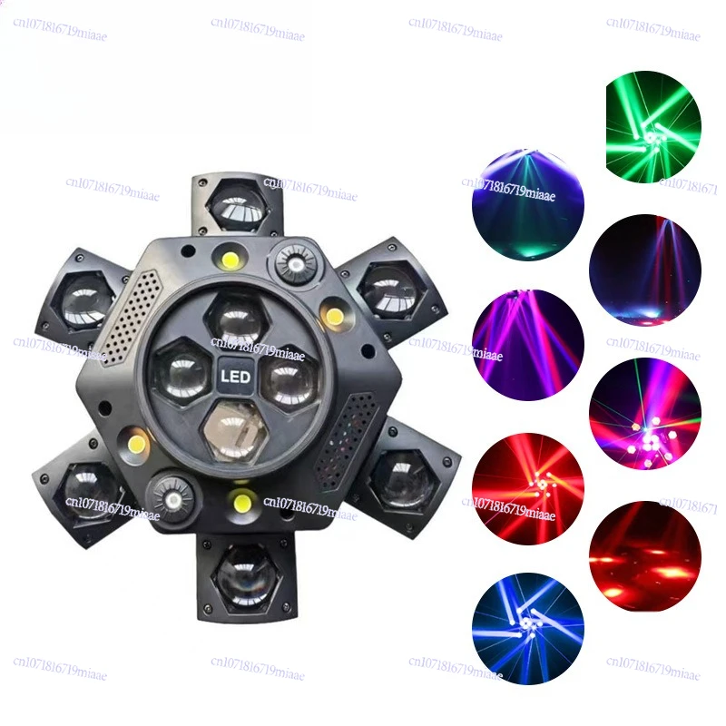 Fourth generation sound control light six arms shaking head bee eye ambient light