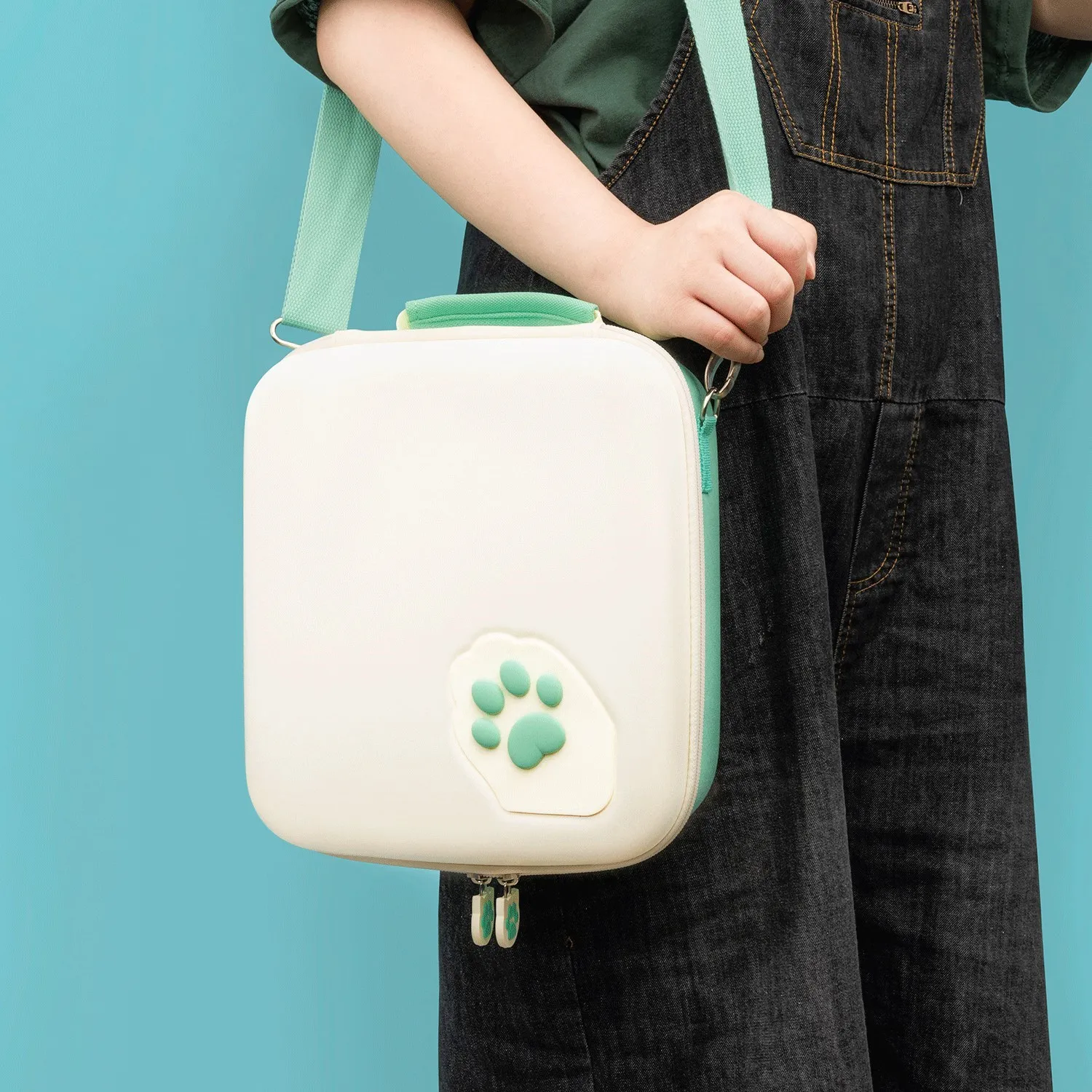 GeekShare Nintend 스위치 보관 가방 조이 콘 컨트롤러 액세서리 풀 세트 하드 빅 트래블 메신저 백 최대 대용량