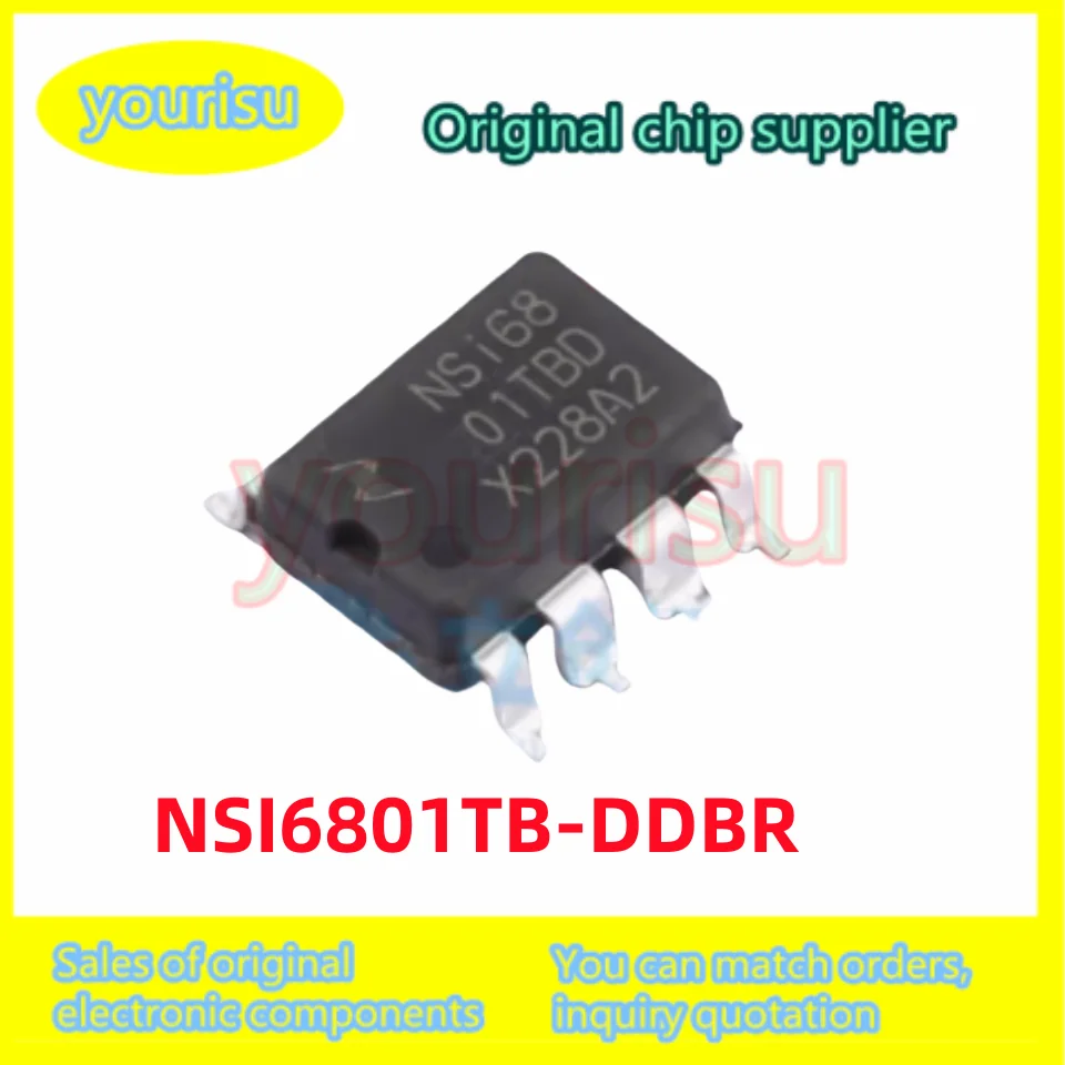 5 قطعة/الوحدة جديد الأصلي NSI6801 NSI6801TB-DDBR NSi6801TBDUB-8 NSI6801TB معزولة بوابة سائق IC #1