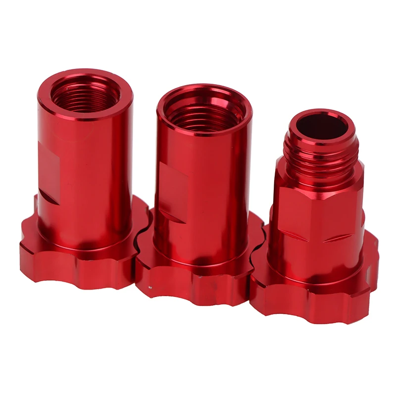 Quick Connector Spray Gun Adapter Red No-clean Spray Paint Bottle Adapter For Spray Gun Disposable Measuring Cup