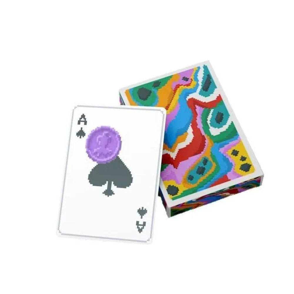 Balatro Pixel Art 54 Pcs Playing Cards - Retro 8-Bit Poker Deck 9*6cm for Gamers & Collectors - Unique Joker Designs