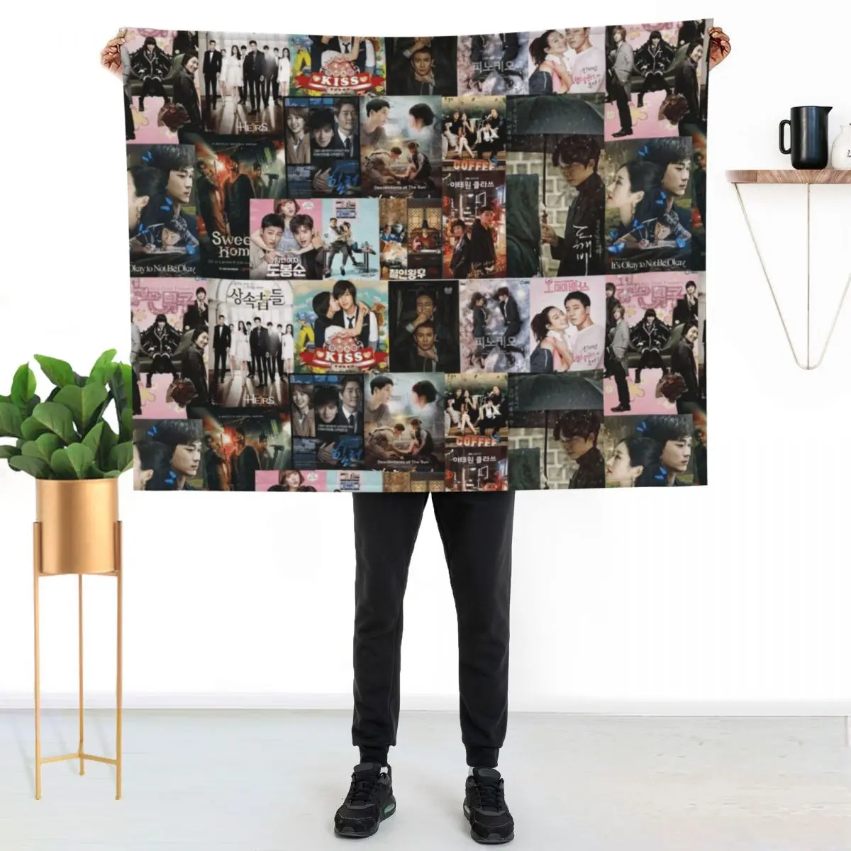 

The Best Korean Dramas posters, k-Dramas posters for Koreaboo Itaewon class, the heirs, boys over flowers Throw Blanket