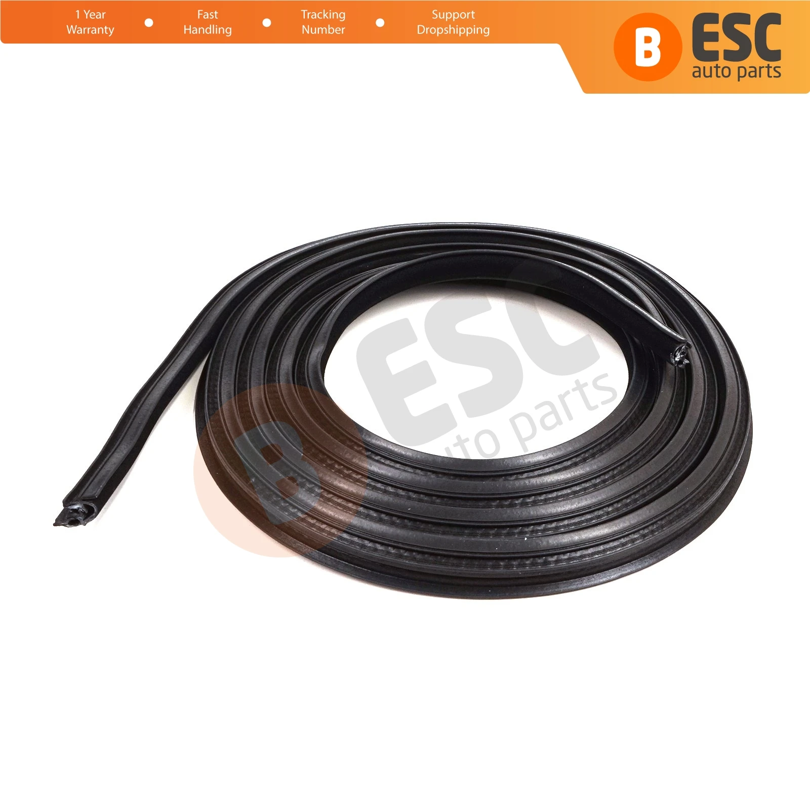 ESR651 Sunroof Waterproof Rubber Glass Surrounding Seal Strip Outer Sealant For Land Rover Freelander 1 L314 1998-2006 EEQ100340