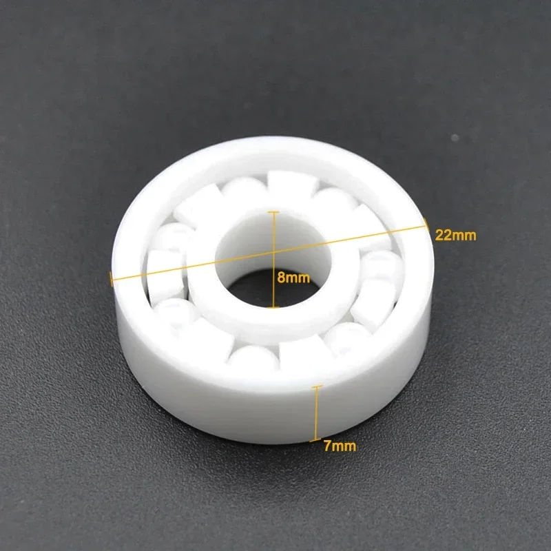 4 Stück Miniatur-Vollkeramiklager mit Innendurchmesser 2mm 3mm 4mm 5mm 6mm 7mm 8mm 9mm 10mm 3x10x4 4x7x2,5 4x10x4 5x10x4 8x22x7 mm – Detail 1