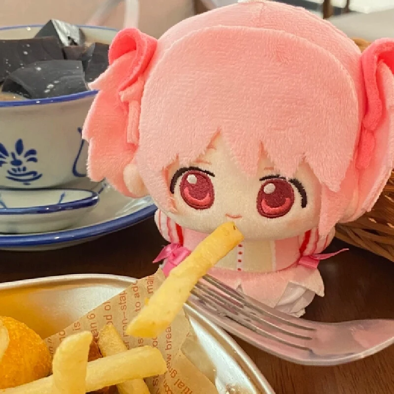 

Puella Magi Madoka Magica Анимация Периферия Madoka Kaname Homura Akemi Q Версия Плюшевая кукла Игрушка Kawaii Настольный декор 10 см Подарок