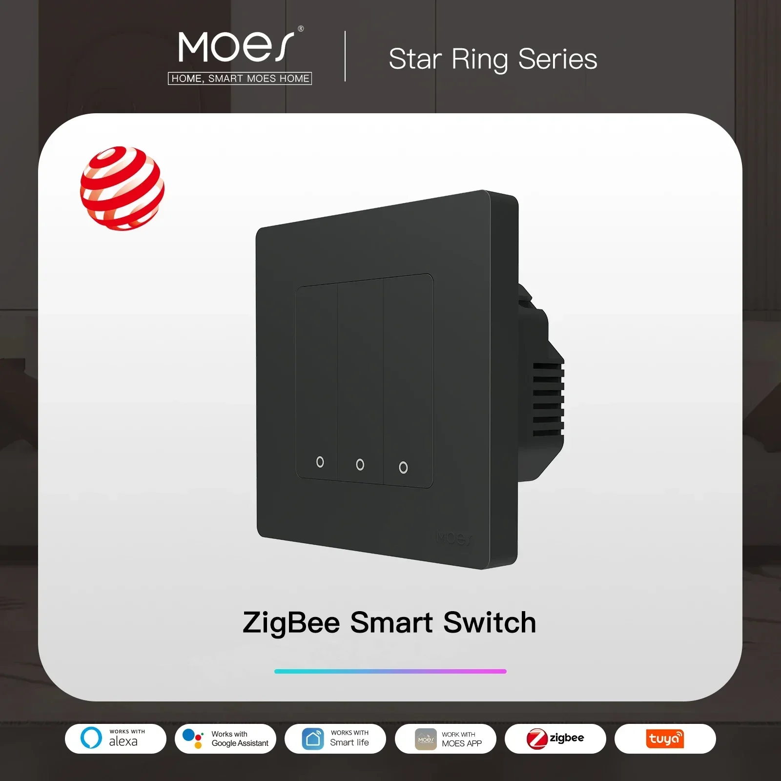 Variant: 3 gang master switch