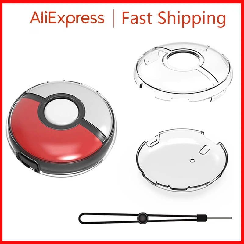 حافظة لهاتف بوكيمون غو بلس + حافظة حماية محمولة شفافة من بوكيمون غو بلس مقاومة للخدش