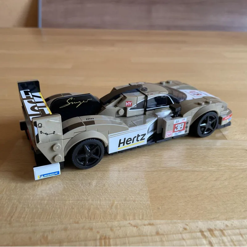 

MOC-173767 New Urban Sports Racing Car Building Block Model 302 Parts Boys' Children's Birthday Building Block Toy Gift