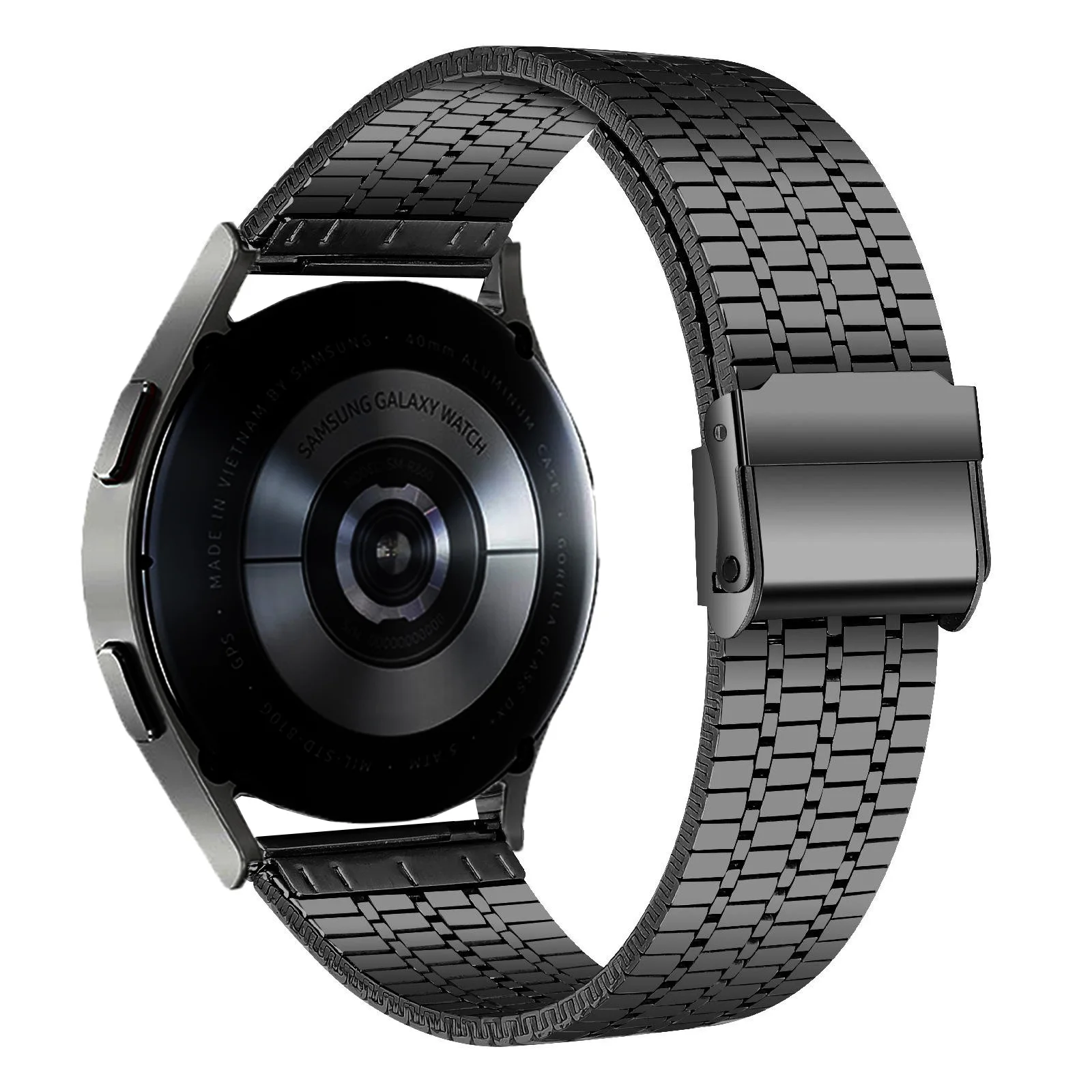 Edelstahlarmband für Samsung Galaxy Watch 7 6 5 4 44 mm 40 mm 5Pro 4 Classic 20 mm 22 mm Armband Huawei GT 2 3 4 Pro 46 mm Band – Detail 3