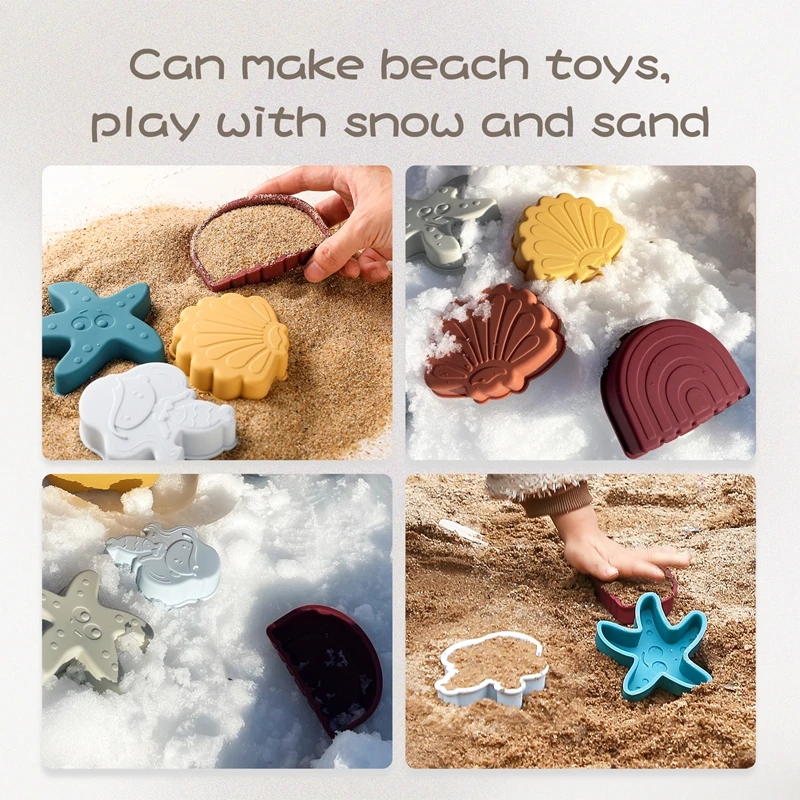 Puzzle en bois et silicone Montessori, jouet en forme d'étoile, jouet assressenti, jeu de construction, jouets pour bébé