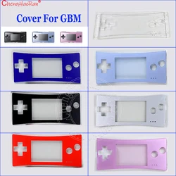 1PCS New Limited Replacement Front Faceplate Cover Shell Housing Case For GameBoy Micro for GBM Game Console Front Cover Case