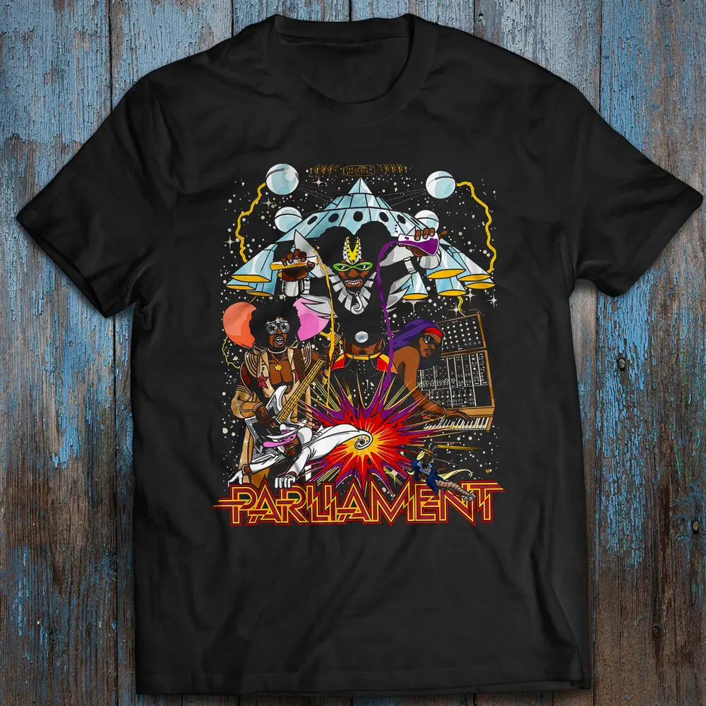 George Clinton Parliament Funkadelic P.Funk Mothership Connection Retro T-Shirt