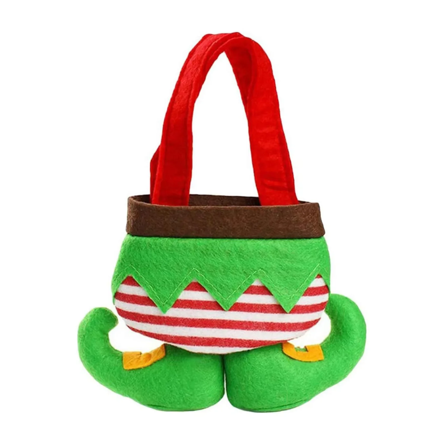 21cm elf -woven fabrics Candy Bag Christmas Decorations For  Christmas Bag Cute Kids Gift