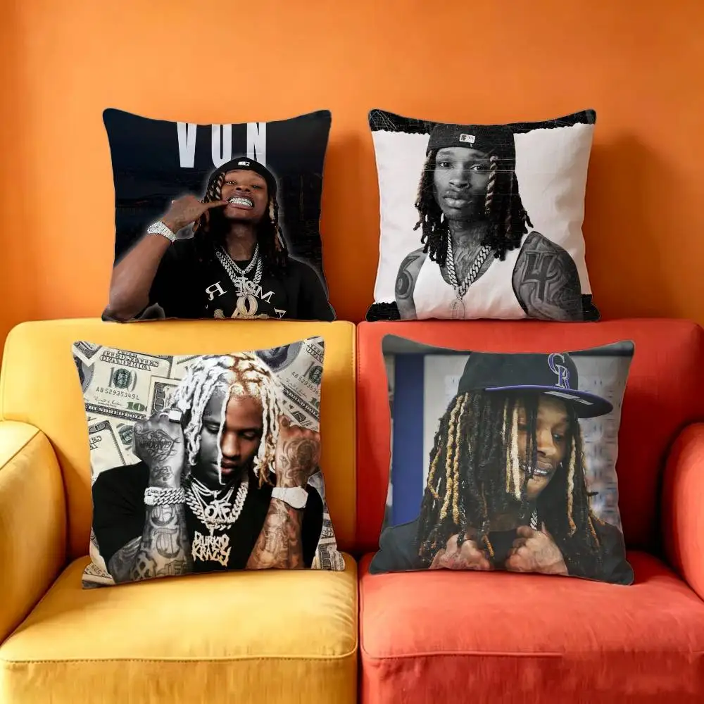 Singer K-King V-Von Square Double-Sided printed Pillow Case Bedroom Bedside Pillow Sofa Cushion Cover