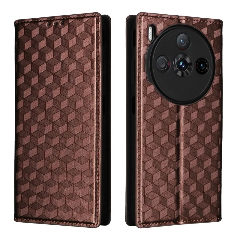 For ZTE Nubia Z60S Pro NX725J Card Holder Magnetic 3D Pattern Suction Case Wallet Flap Leather ZTE Nubia Z60 S Pro Case