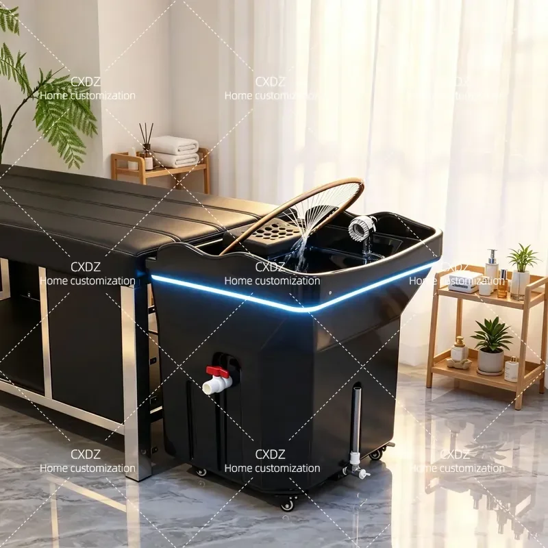 Water storage mobile head treatment basin is free of connection, water storage shampoo machine, household shampoo machine,