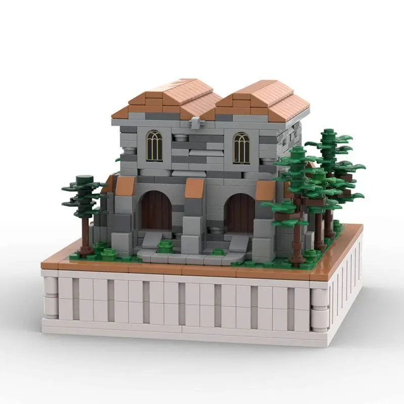 

Custom MOC-138404 Roman Horreum [Storage] Module Medieval Model (821 Parts)
