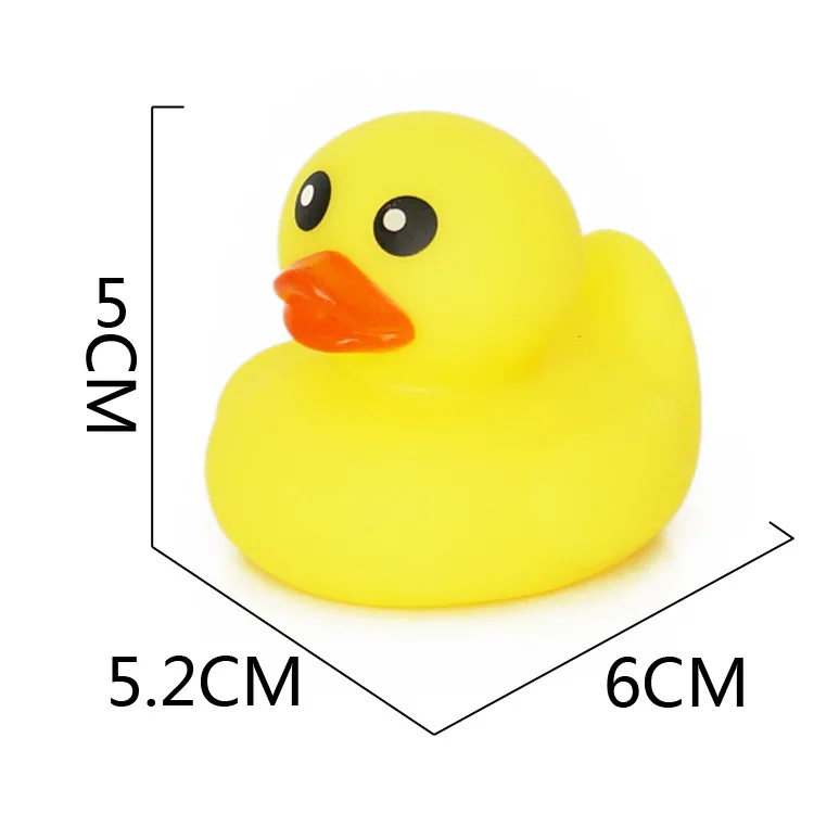 아기 장난감 욕실 오리 다양한 크기의 장난감 아기 목욕 및 물놀이 장난감 오리