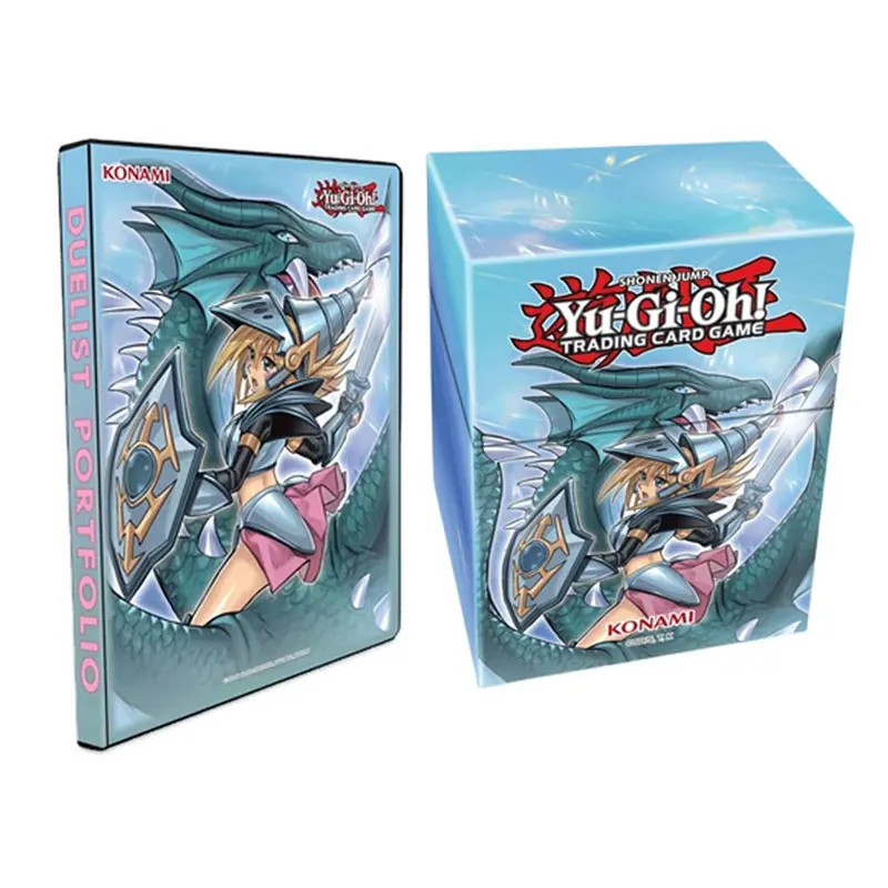 YU-GI-OH Dark Magician Girl The Dragon Knight Official Peripheral Products Card Sleeves/card Book/card Box/card Pad Anime Gift