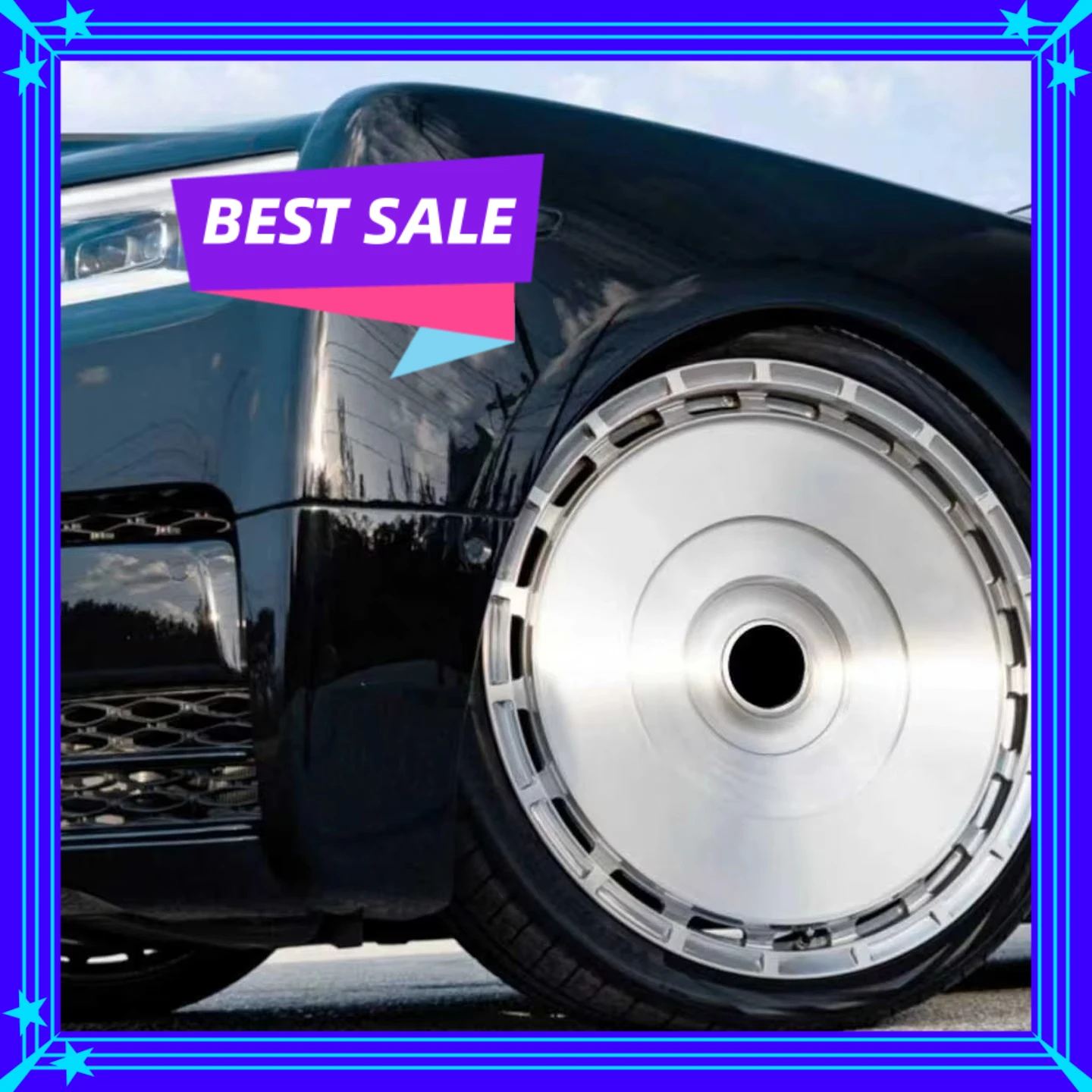 

Hot-selling for Rolls Royce Ghost Phantom 19 20 21 22 23 24 Inch Luxury Monoblock 5x114.3 5x120 6x139.7 5x127 Brushed Alloy Whee