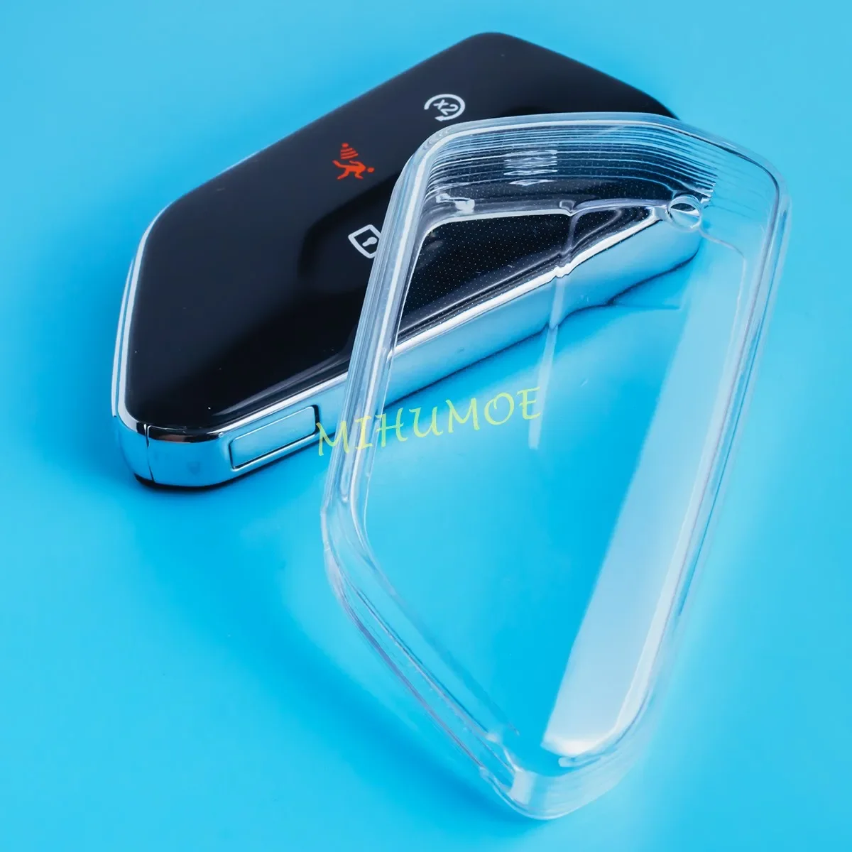 Transparent Clear Car Key Fob Cover Case For Volkswagen Golf GTI 8 MK8 ID.3 ID.4 Seat Leon Tarraco Ateca Cupra Formentor Born